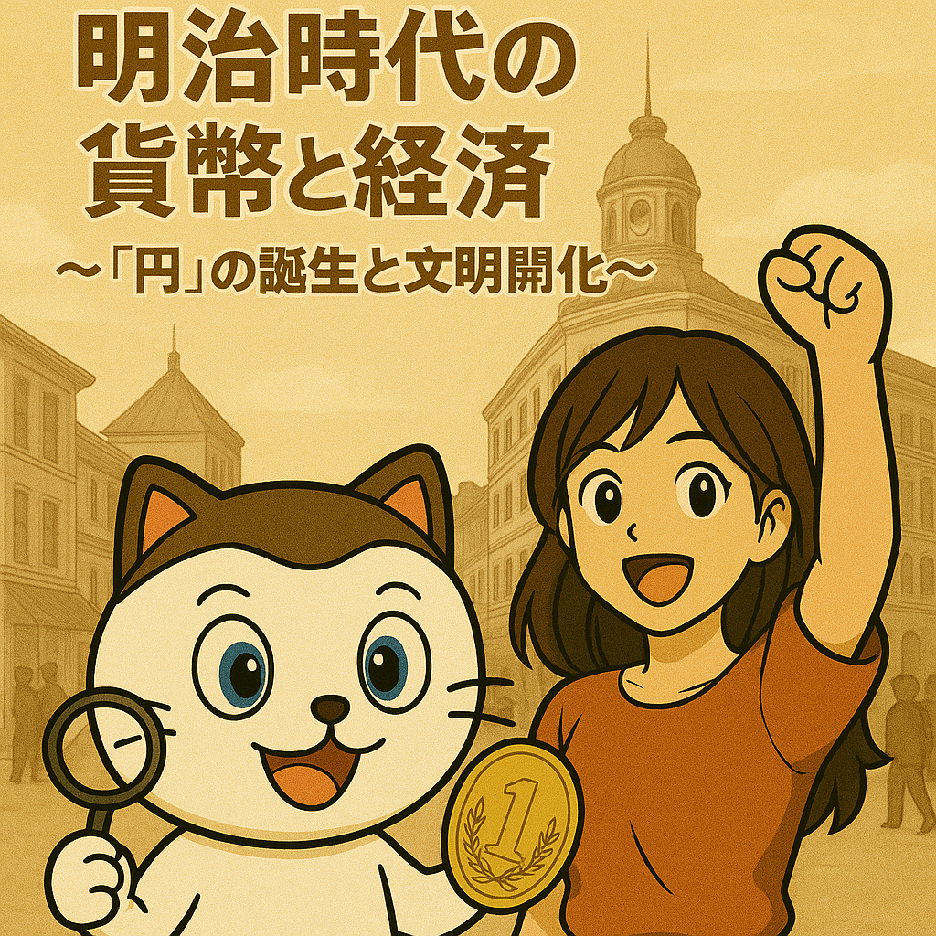 第2章:明治時代の貨幣と経済 〜「円」の誕生と文明開化〜