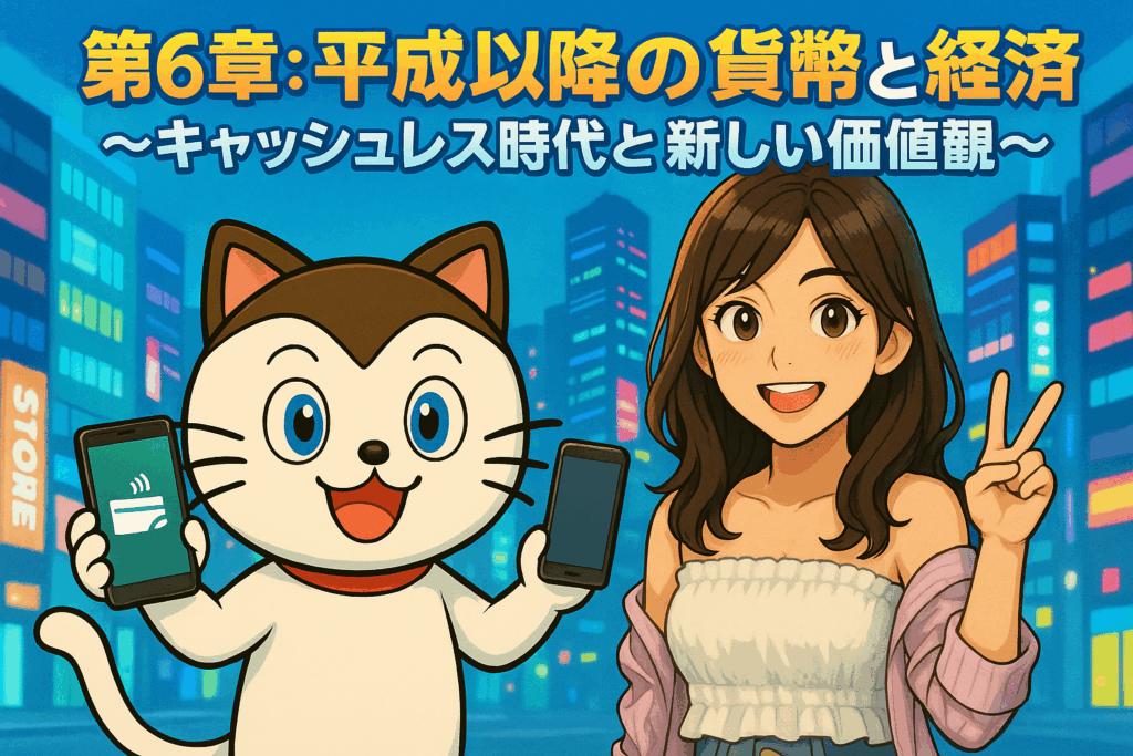 第6章:平成以降の貨幣と経済 〜キャッシュレス時代と新しい価値観〜
