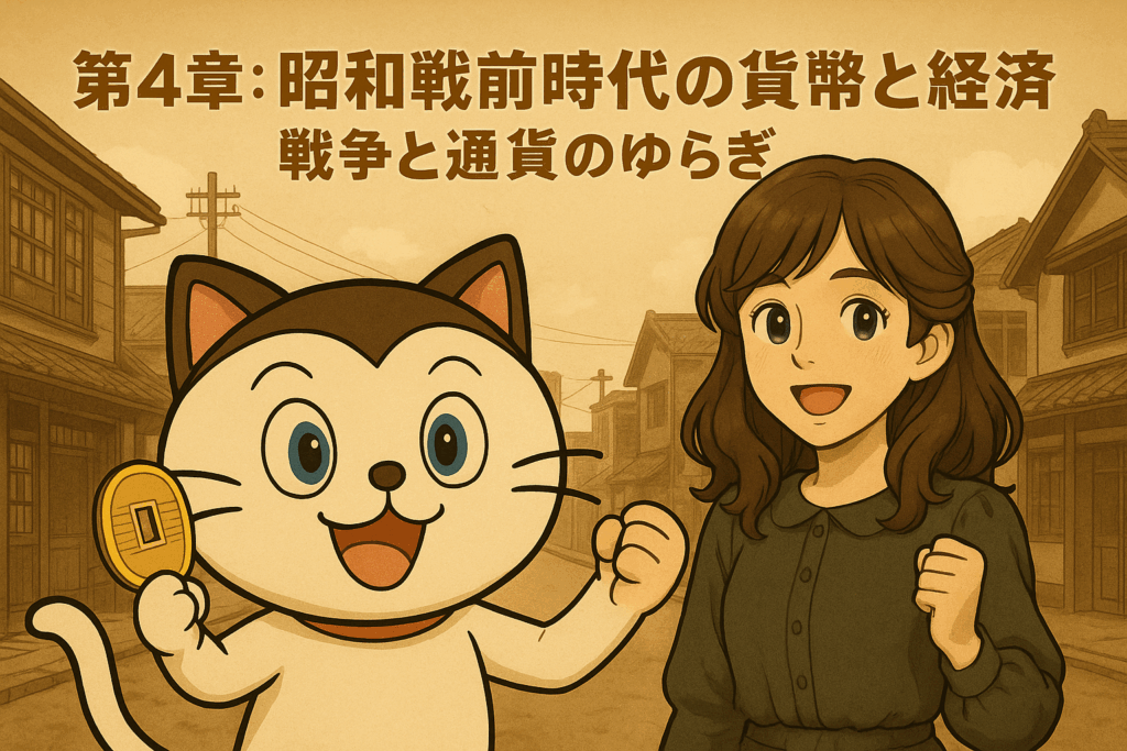 第4章:昭和戦前時代の貨幣と経済 〜戦争と通貨のゆらぎ〜